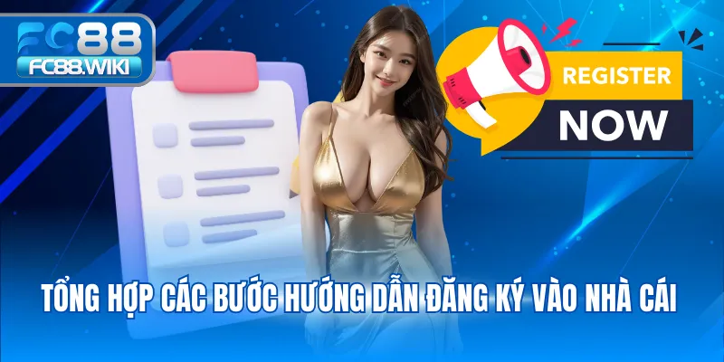 Đăng Ký FC88 Tổng hợp các bước hướng dẫn đăng ký vào nhà cái